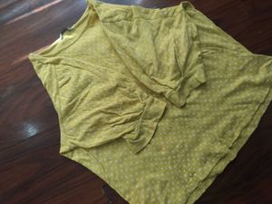 ONLY Yellow Print Top