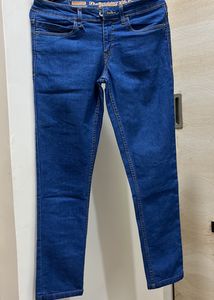 ROADSTER Denim Blue Straight Fit Jeans