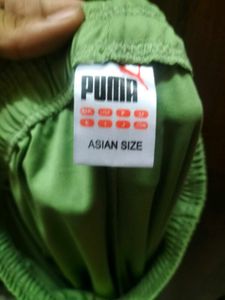 Puma Olive Green Joggers