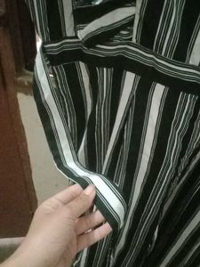 Striped Ruffle Jumpsuit