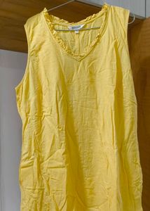 Yellow Ruffle Dress