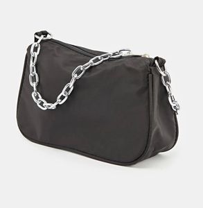 Solid Steel Shoulder Bag