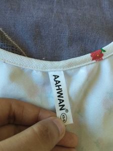 Floral Crop Top with Puff Sleeves