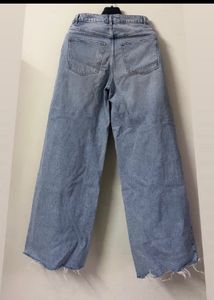 Blue Wide Leg Jeans Denim