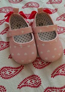 Set Of Cute Baby Girl Shoes For 6 To 9 Months