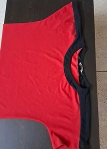 Stylish Red &amp; Black Women Top