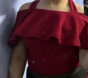 💥30 Rs.Off💥 Sexy Maroon Top