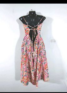 Backless Midi Dress