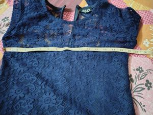 New Net Top With Back Zip