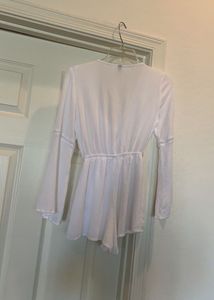 H&amp;M PLAYSUIT WITH KNOT DETAIL
