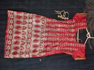 Red Embroidered Kurta✨✨💥