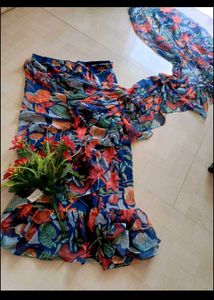 Pre Draped Saree 💙