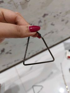 Triangle Hoop Earrings