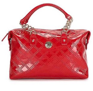 New Tommy Hilfiger Patent Red Handbag