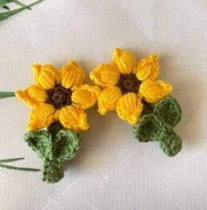 Cute Crochet Hair Clips