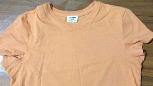 Orange Cotton T-Shirt