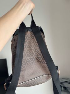 Aldo backpack with logo pattern