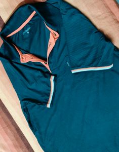 Uniboss Men Green Casual Polo Tshirt