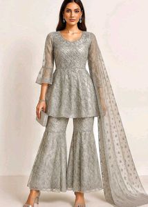 festive pelpum sharara set