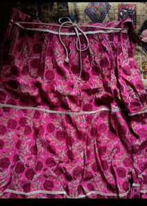 Floral Printed Anarkali Kurta/ Maxi Dress