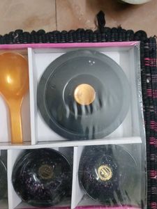 New Melamine Bowl Set with Spoon