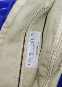 Purple Alligator Print Convertible Bag