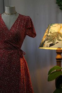Floral Wrap Dress