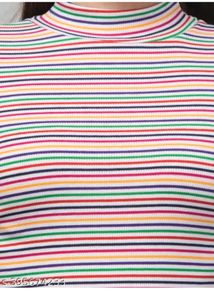 Striped Bodycon Dress