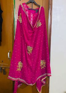 Pink Embroidered Suit🌸