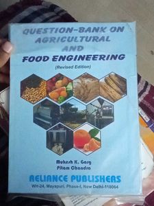 Agricultural & Food Engineering Book