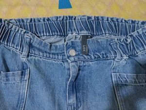Light Wash Denim Pants
