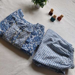 Printed Kurta Set