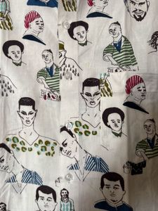 Quirky Print Cotton Shirt - Unisex