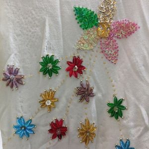 Sequins White Top