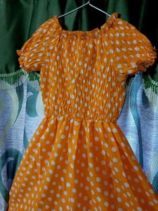 Polka Dot Mini Dress