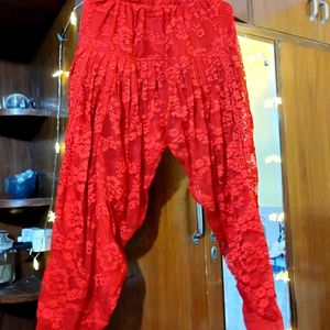 Red Lace Patiyala