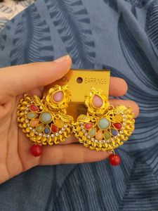 🎀❤️Combo of 2 Multicoloured Earrings❤️🎀