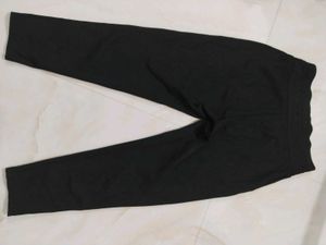 Black Gym Casual Pants