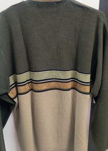 Striped V-Neck Sweater