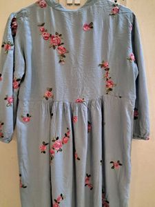 Rose Embroidery Kurti