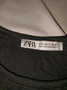 Zara Sleevless Crop Top