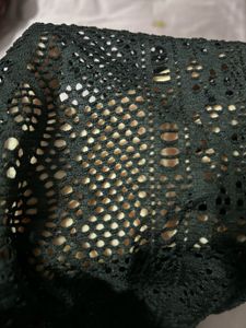 Black Lace Cover-Up Dress