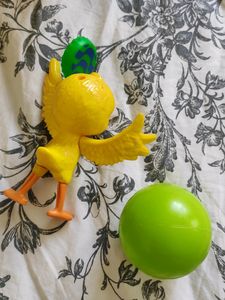 Good As New Chick Fancy Toy With Free Nerf Branded Ball
