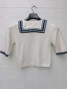 New with tag Pinterest Collar Top