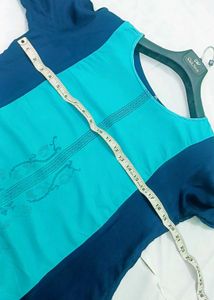 Stylish Blue &amp; Teal Kurta