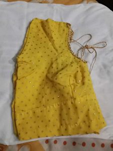 Yellow Colour Blouse