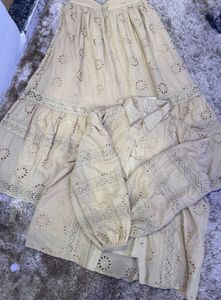 Skirt And Shirt Type Abaya