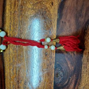 Ghungroo And White moti/ beads Bracelet