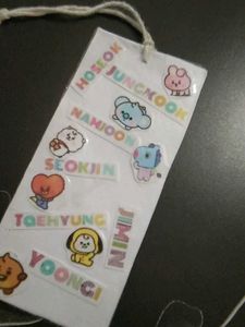 BTS Inspired Bookmark