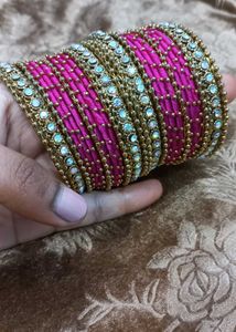 Bangles - Pink &amp; Gold